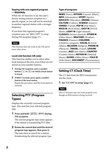 Sony CDX-GT560UI - CDX-GT560UI Consignes d&rsquo;utilisation