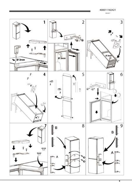 KitchenAid XAL85 T1I G WTD - XAL85 T1I G WTD CS (F102772) Setup and user guide