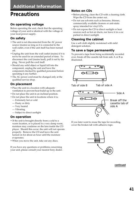 Sony MHC-DX7 - MHC-DX7 Consignes d&rsquo;utilisation Anglais