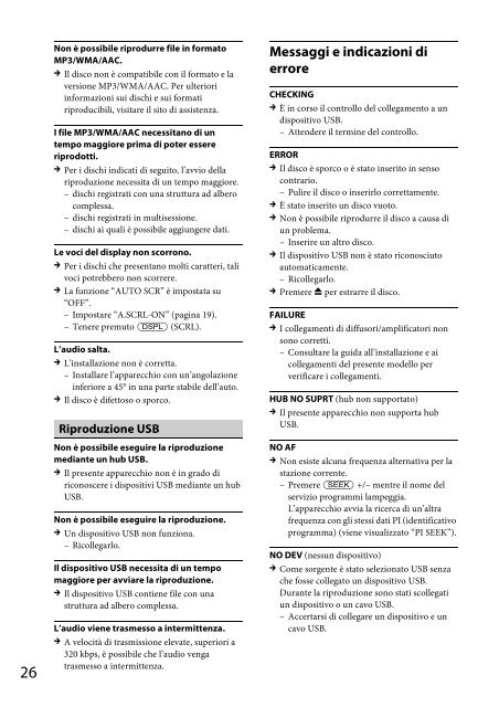 Sony CDX-GT44U - CDX-GT44U Consignes d&rsquo;utilisation Fran&ccedil;ais