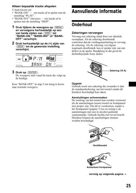 Sony XR-CA800 - XR-CA800 Consignes d&rsquo;utilisation Italien