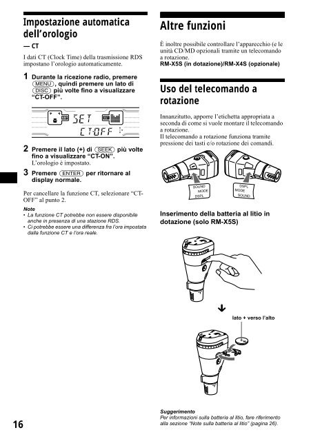 Sony XR-CA800 - XR-CA800 Consignes d&rsquo;utilisation Anglais