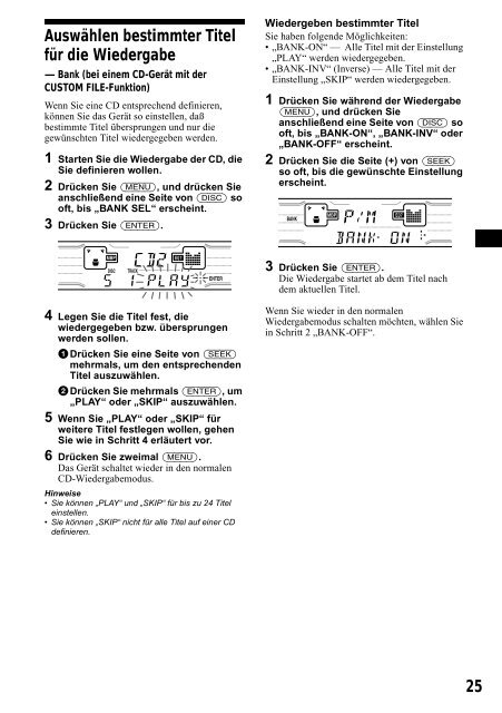 Sony XR-CA800 - XR-CA800 Consignes d&rsquo;utilisation Anglais