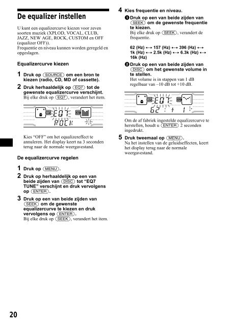 Sony XR-CA800 - XR-CA800 Consignes d&rsquo;utilisation Fran&ccedil;ais