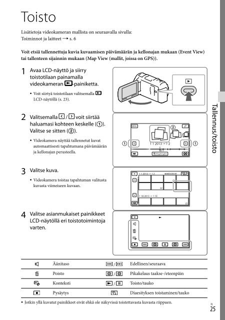 Sony HDR-PJ650E - HDR-PJ650E Consignes d&rsquo;utilisation Danois