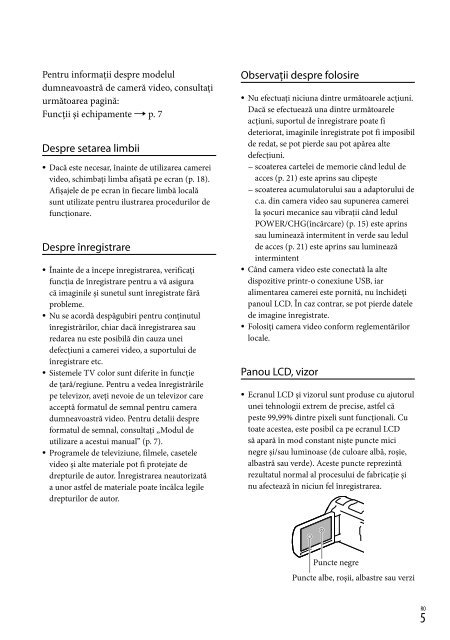 Sony HDR-PJ650E - HDR-PJ650E Consignes d&rsquo;utilisation Danois