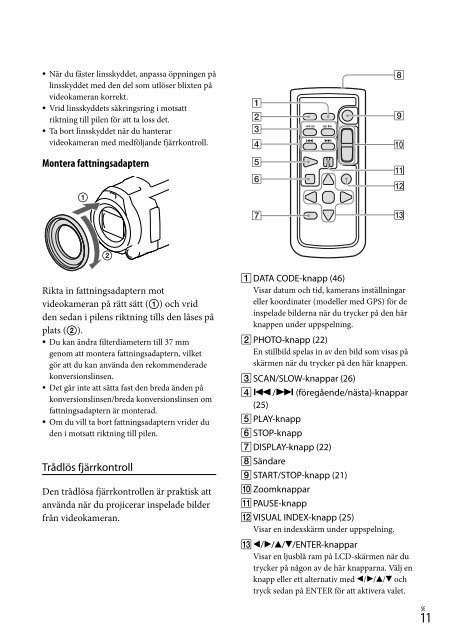 Sony HDR-PJ650E - HDR-PJ650E Consignes d&rsquo;utilisation Danois