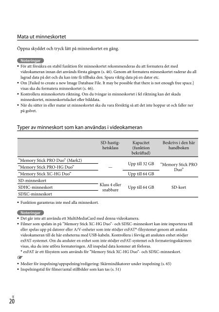 Sony HDR-PJ650E - HDR-PJ650E Consignes d&rsquo;utilisation Danois