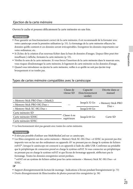 Sony HDR-PJ650E - HDR-PJ650E Consignes d&rsquo;utilisation Allemand