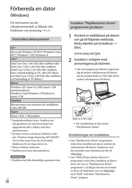 Sony HDR-PJ650E - HDR-PJ650E Consignes d&rsquo;utilisation Roumain