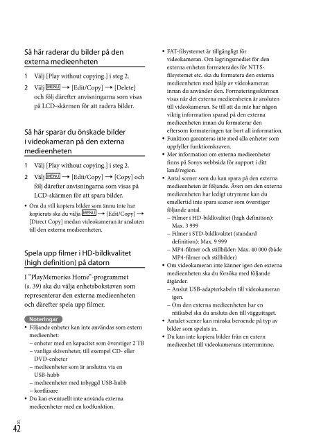 Sony HDR-PJ650E - HDR-PJ650E Consignes d&rsquo;utilisation Roumain