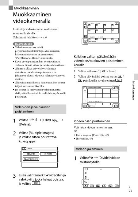 Sony HDR-PJ650E - HDR-PJ650E Consignes d&rsquo;utilisation Roumain