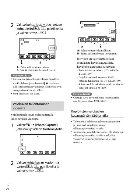 Sony HDR-PJ650E - HDR-PJ650E Consignes d&rsquo;utilisation Roumain