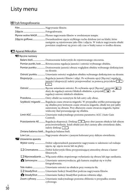 Sony HDR-PJ650E - HDR-PJ650E Consignes d&rsquo;utilisation Hongrois