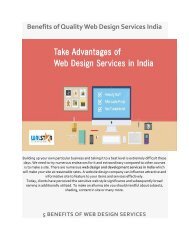 WEB DESIGN SERVICES INDIA