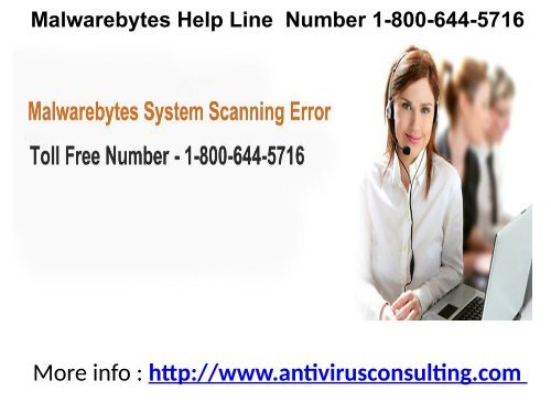 Malwarebytes Help Line  Number 1-800-644-5716