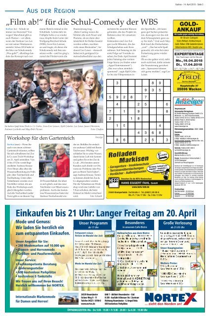 Ihr Anzeiger Itzehoe 15 2018