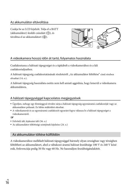 Sony HDR-PJ650E - HDR-PJ650E Consignes d&rsquo;utilisation Polonais