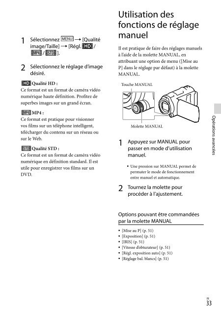 Sony HDR-PJ650E - HDR-PJ650E Consignes d&rsquo;utilisation Portugais