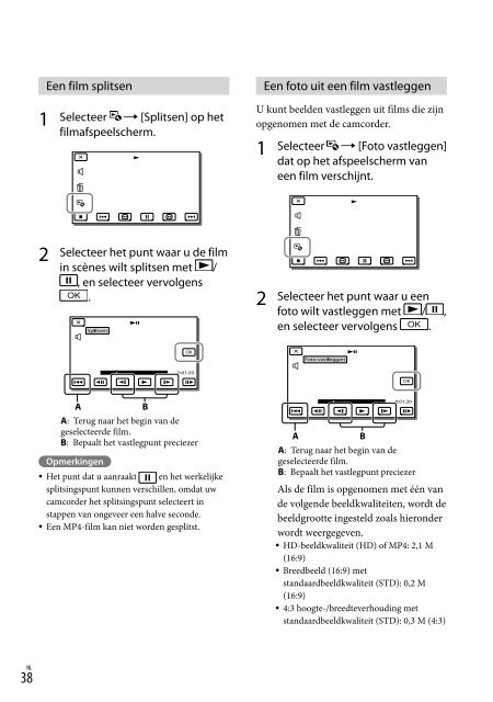 Sony HDR-PJ650E - HDR-PJ650E Consignes d&rsquo;utilisation Italien