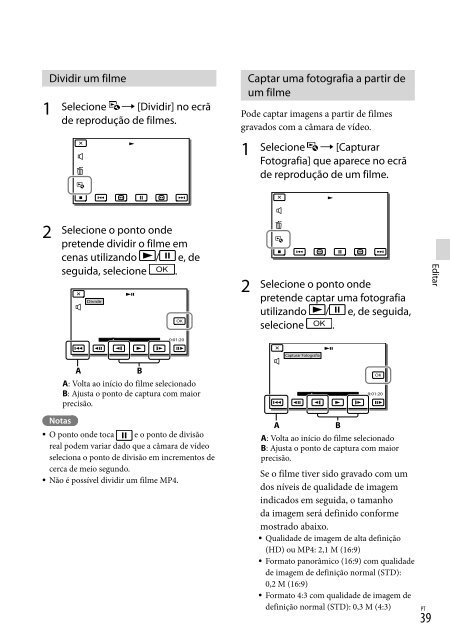 Sony HDR-PJ650E - HDR-PJ650E Consignes d&rsquo;utilisation Italien