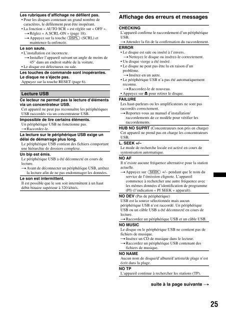 Sony CDX-GT450U - CDX-GT450U Consignes d&rsquo;utilisation N&eacute;erlandais