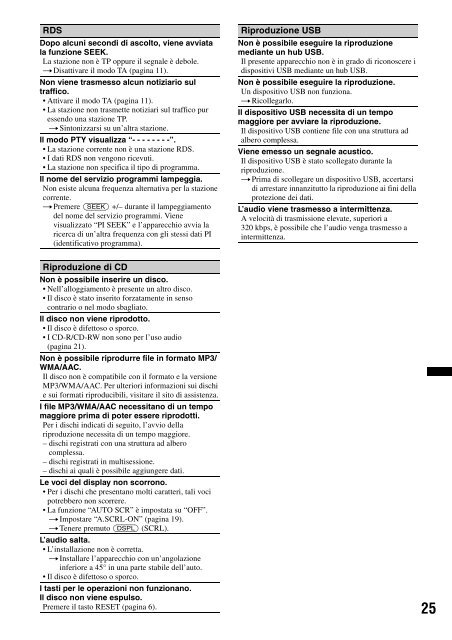 Sony CDX-GT450U - CDX-GT450U Consignes d&rsquo;utilisation Fran&ccedil;ais