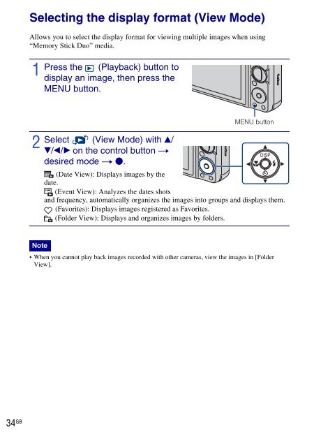 Sony DSC-W270 - DSC-W270 Consignes d&rsquo;utilisation Espagnol