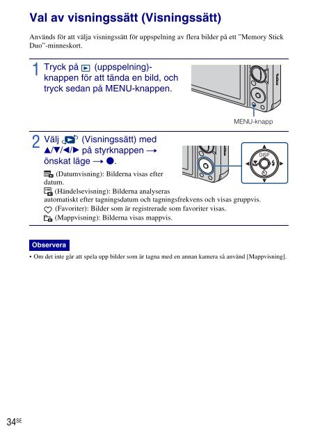 Sony DSC-W270 - DSC-W270 Consignes d&rsquo;utilisation Finlandais