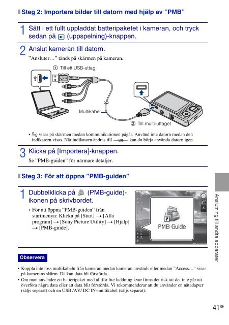 Sony DSC-W270 - DSC-W270 Consignes d&rsquo;utilisation Finlandais