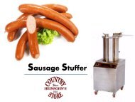 Stainless Steel Vertical Sausage Stuffer