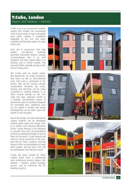 Specifiers Journal 2016