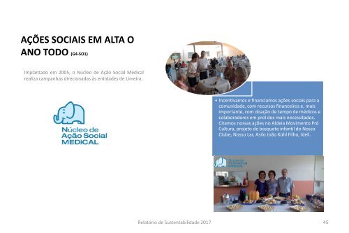 Relatório de Sustentabilidade Medical 2017