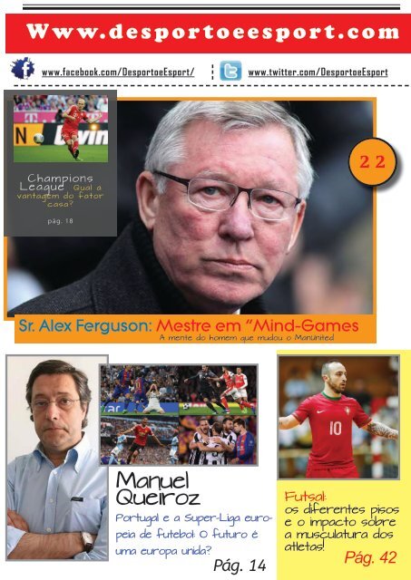 Revista Desporto&Sports ed 13 (versão gratuita)