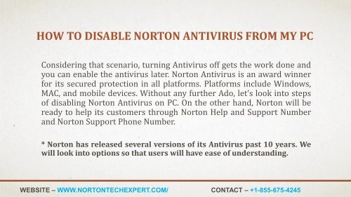 Fix Your Norton Queries Call +1-855-675-4245