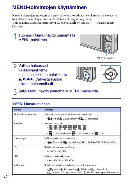 Sony DSC-W270 - DSC-W270 Consignes d&rsquo;utilisation Su&eacute;dois