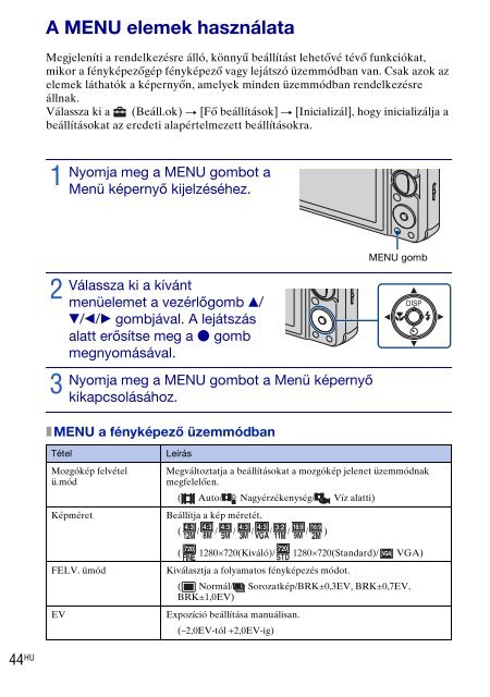 Sony DSC-W270 - DSC-W270 Consignes d&rsquo;utilisation Slovaque