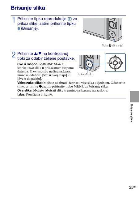 Sony DSC-W270 - DSC-W270 Consignes d&rsquo;utilisation Roumain