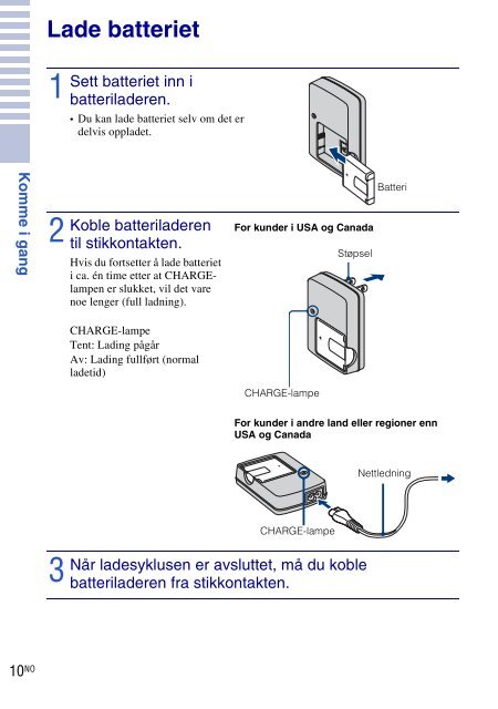 Sony DSC-W270 - DSC-W270 Consignes d&rsquo;utilisation Danois