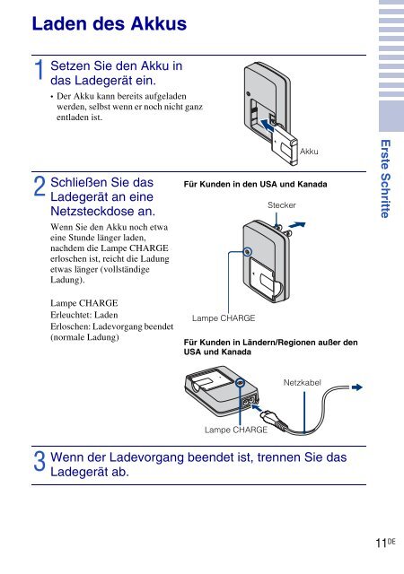 Sony DSC-W270 - DSC-W270 Consignes d&rsquo;utilisation Allemand