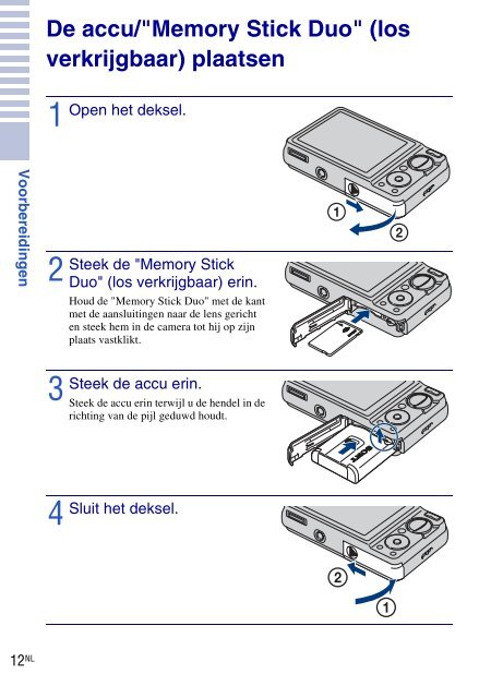 Sony DSC-W270 - DSC-W270 Consignes d&rsquo;utilisation Allemand