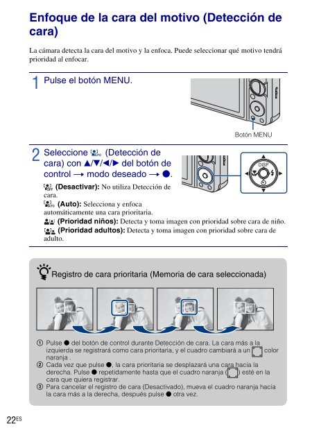 Sony DSC-W270 - DSC-W270 Consignes d&rsquo;utilisation Anglais