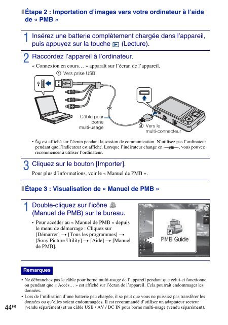 Sony DSC-W270 - DSC-W270 Consignes d&rsquo;utilisation Italien