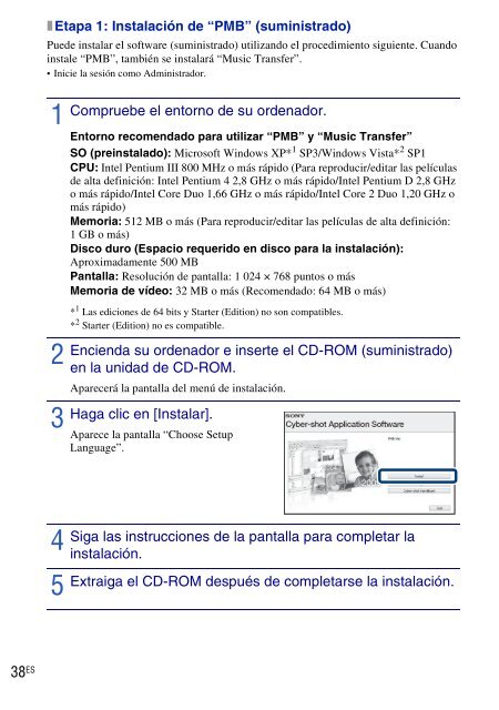 Sony DSC-W270 - DSC-W270 Consignes d&rsquo;utilisation Espagnol