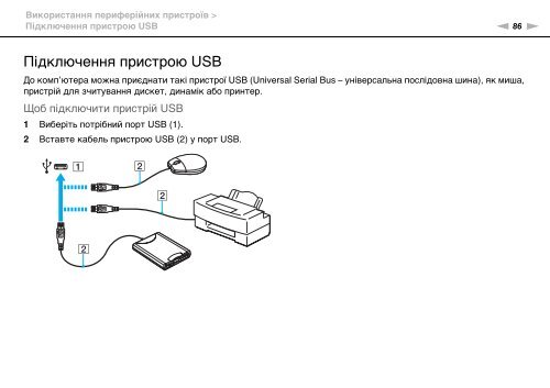 Sony VPCF13S1E - VPCF13S1E Mode d'emploi Ukrainien