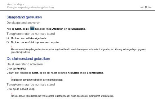 Sony VPCF13S1E - VPCF13S1E Mode d'emploi N&eacute;erlandais