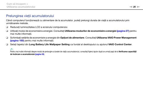 Sony VPCF13S1E - VPCF13S1E Mode d'emploi Roumain