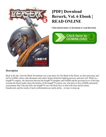[PDF] Download Berserk  Vol. 6 Ebook  READ ONLINE