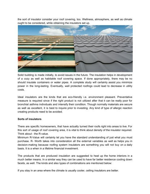 Insulated Roofing: Explained 