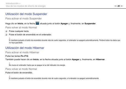 Sony VPCF13S1E - VPCF13S1E Mode d'emploi Espagnol